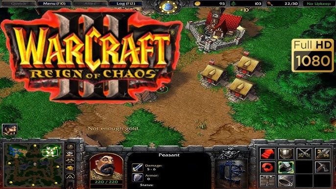 لعبة Warcraft III Reign of Chaos للكمبيوتر برابط مباشر
