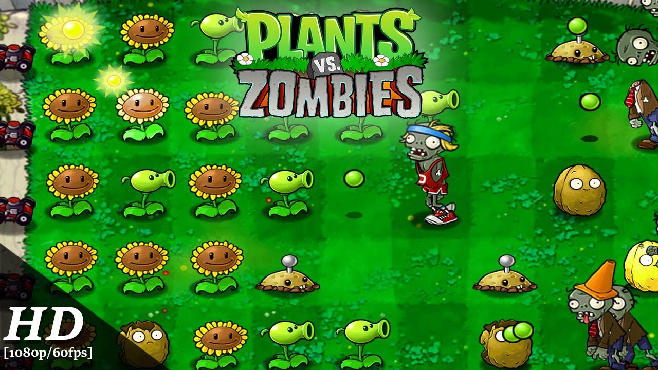 لعبة النباتات ضد الزومبي Plants Vs Zombies