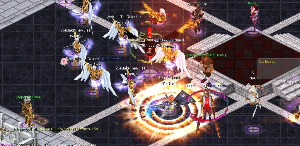 صورة لعبة كونكر تهيس يظهر بها بعض اللاعبين