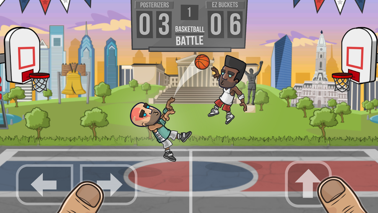 لعبة Basketball Battle
