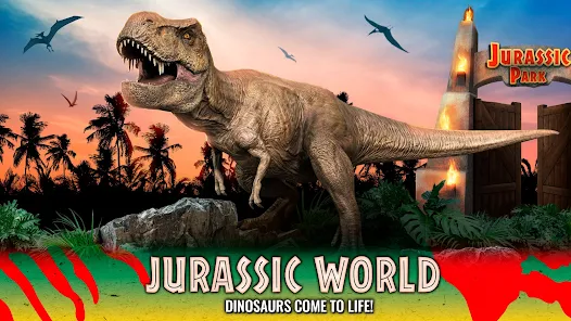 لعبة Jurassic world Alive
