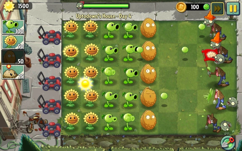 لعبة Plants vs Zombies 2