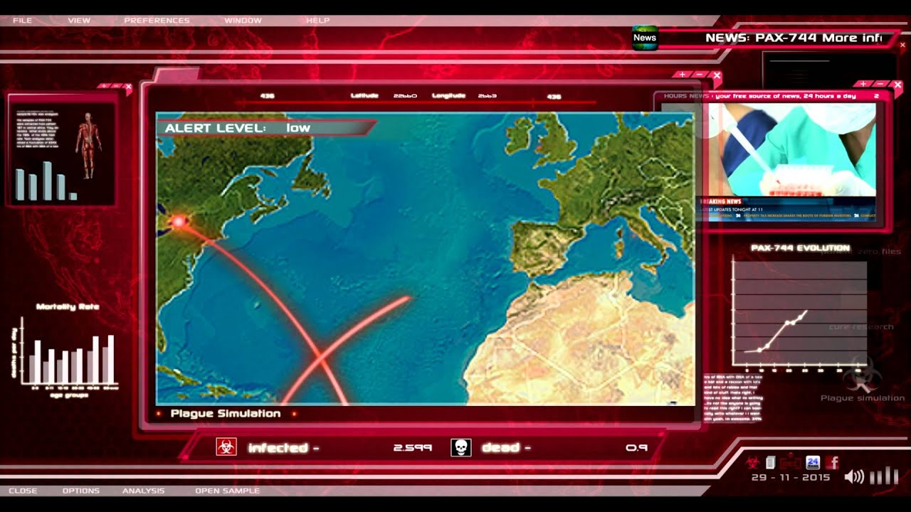 لعبة plague inc